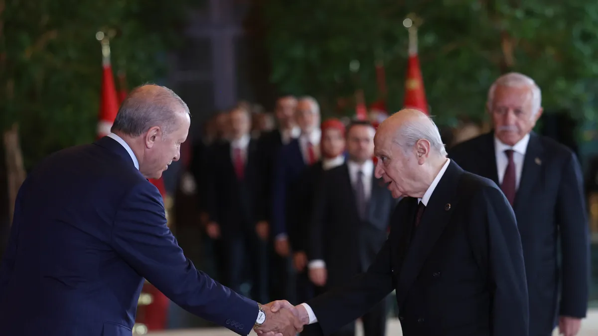 Külliye'de 30 Ağustos coşkusu! Başkan Erdoğan tebrikleri kabul etti