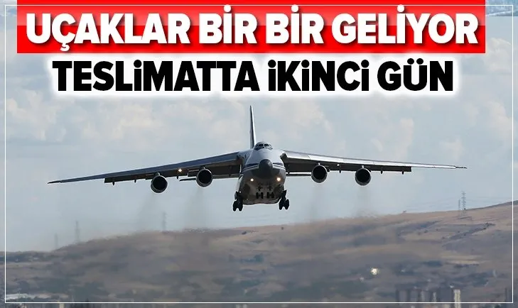 Son dakika: S-400’leri getiren 4.Rus uçağı geldi