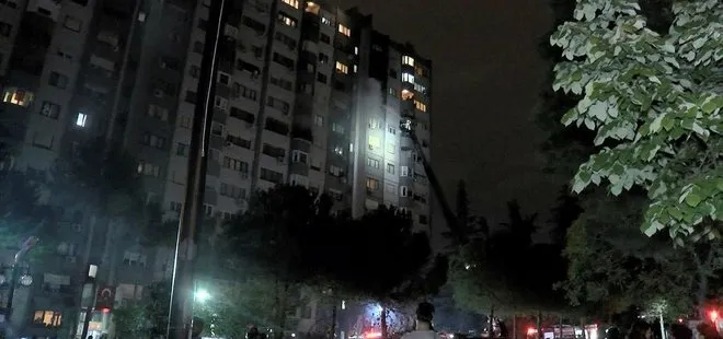 İstanbul Bakırköy’de yangın paniği! Herkes sokağa döküldü