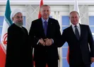 Üçlü Zirve öncesi Erdoğan, Putin ve Ruhaniden aile fotoğrafı