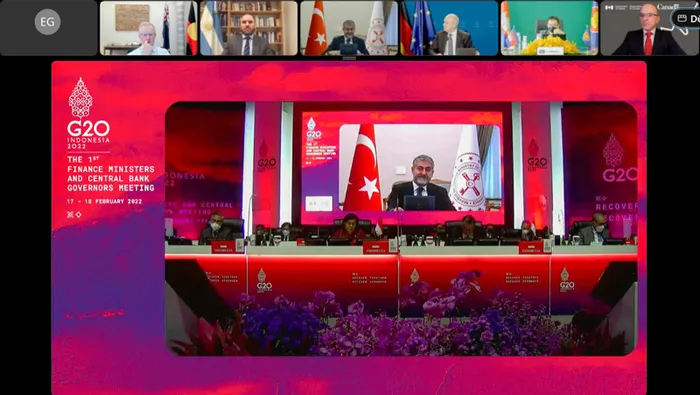 Son dakika: Bakan Nebati G20 Maliye Bakanları ve Merkez Bankası Başkanları Toplantısı’nda konuştu! Vergi ve kalkınma mesajı