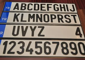 10 dakikada plaka değiştirilebiliyor