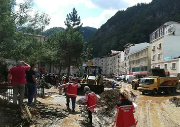 Giresun'daki selde 157 kişi kurtarıldı