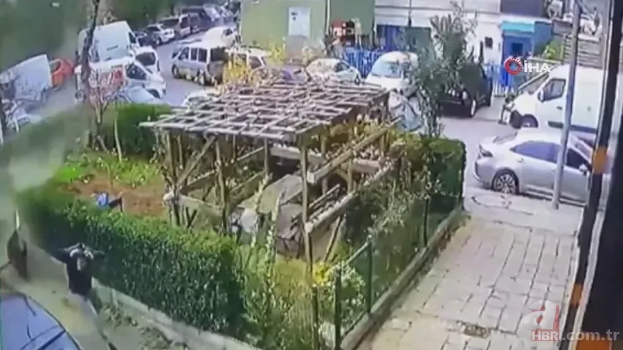 İstanbul'da lodos kabusu: Dehşeti yaşadılar! Can pazarı kamerada 3