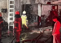 Diyarbakır’da oto tamir dükkanında yangın