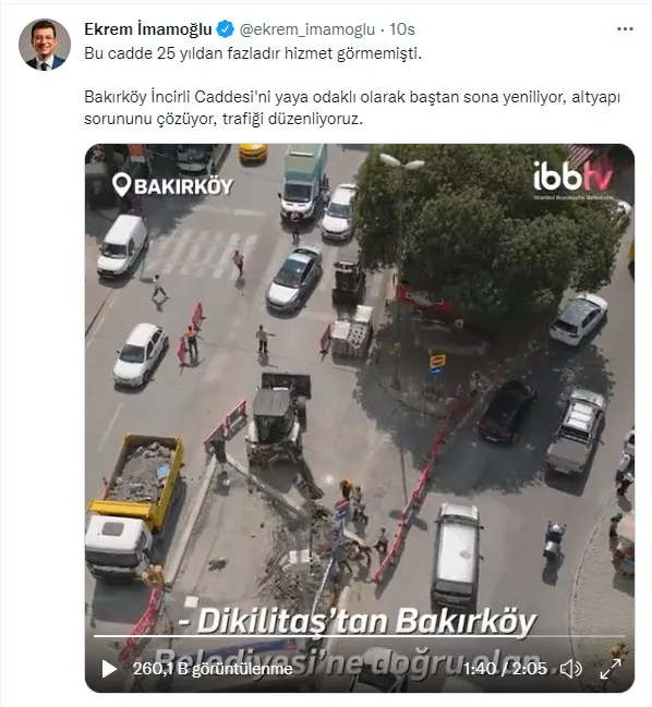 İBB Başkanı Ekrem İmamoğlu kendi ayağına sıktı! CHP’nin hizmet yapmadığını sosyal medyasından duyurdu