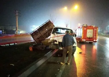 Camdan fırlayarak hayatını kaybetti!