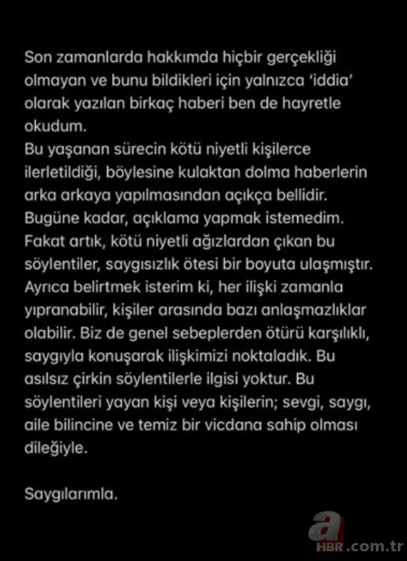 Ayrılık sonrası Ayça Ayşin Turan ve Alp Navruz cephesinden sert açıklama: Temiz bir vicdan diliyorum 13