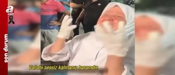 Gazzeli hemşire yaşanan acıyı dünyaya haykırdı! "Ey dünya...Vallahi sessiz kalmanız haramdır" - 2