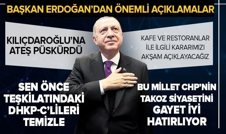 Başkan Erdoğan'dan Ankara'da önemli açıklamalar