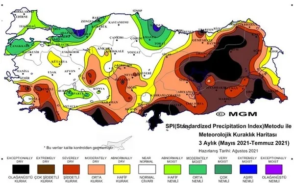 Son dakika: Meteoroloji'den olağanüstü kuraklık uyarısı! Türkiye'nin yarısından fazlası... - 3