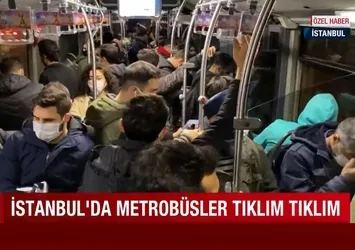 İstanbulluların bitmeyen çilesi: Metrobüs!