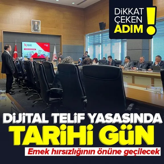 Türkiye’de Dijital Telif Yasası konusunda tarihi gün! Komisyon Başkanı Hüseyin Yayman: Basın emekçileri için büyük bir adım atılıyor