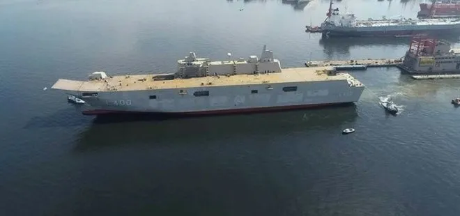 Türkiye’nin en büyük savaş gemisi TCG Anadolu 2020 sonunda teslim edilecek