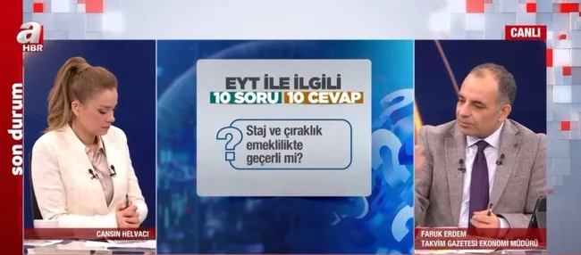 SON DAKİKA EYT HABERLERİ | EYT’DE BİR YAŞ ŞARTI OLACAK MI? EYT’de gün, yaş ve yıl hesabı nasıl olacak?