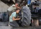 13 yaşında traktör ustası oldu