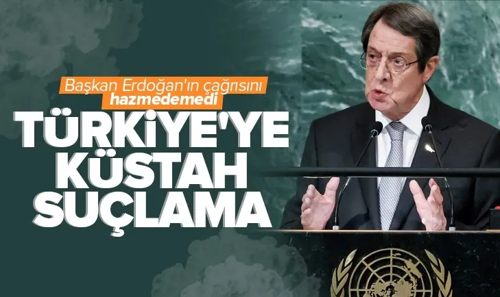 GKRY lideri Anastasiadis’ten Başkan Erdoğan’ın ’KKTC’ çağrısına küstah cevap: Türkiye’yi işgalci olmakla suçladı