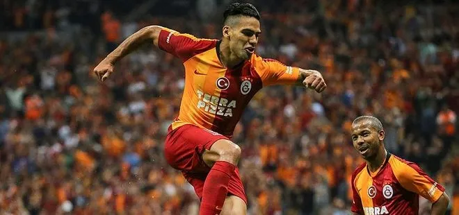 Galatasaray’da ilk maçına çıkan Falcao fark yarattı