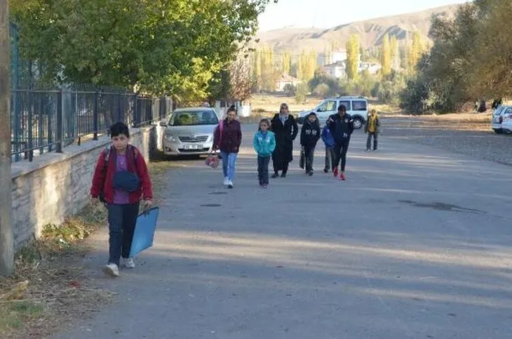 Aksaray’da yuhalanan özel eğitim öğrencileri bu sabah derslerine girdi