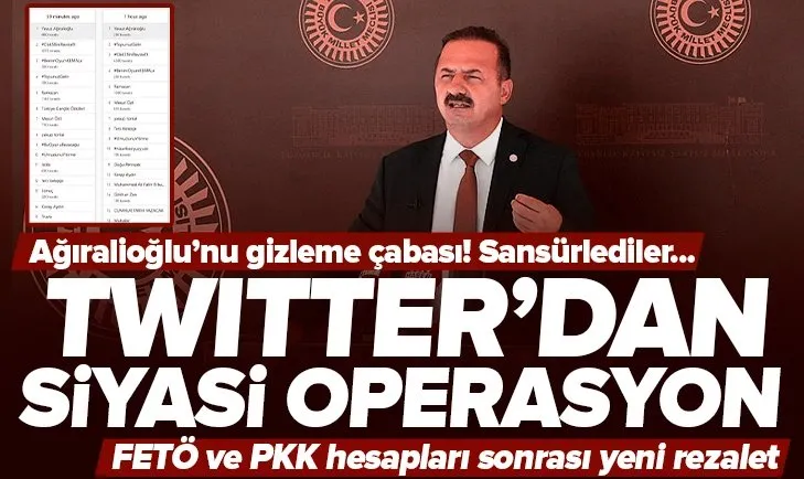Twitter’dan Ağıralioğlu’na siyasi operasyon!