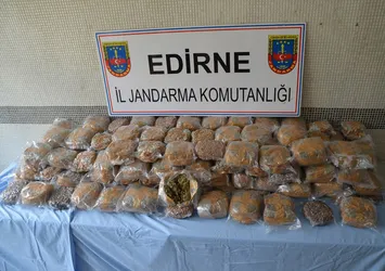 Edirne'de kokain operasyonu