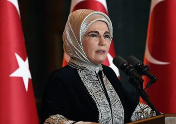 Emine Erdoğan Londra'da konuştu