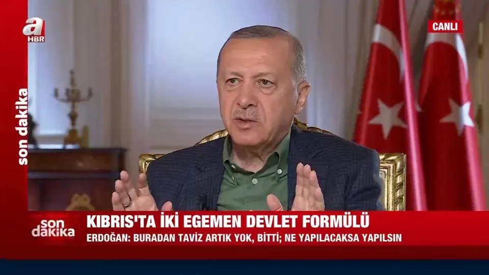 Başkan Erdoğan’dan KKTC açıklaması: Buradan taviz yok bitti! Ne yapılacaksa yapılsın