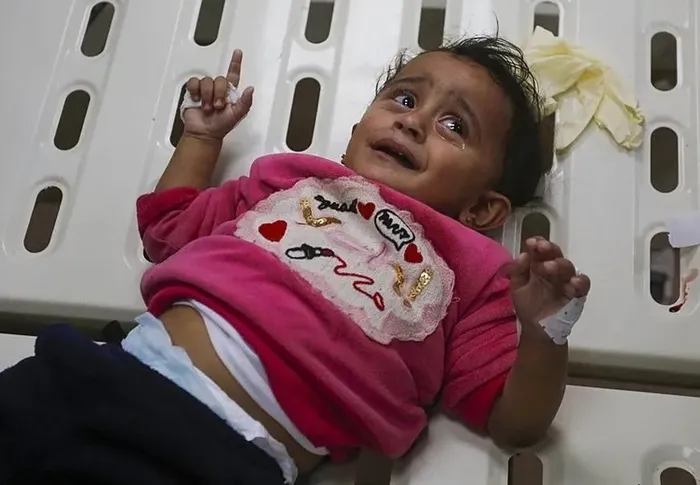 Gazze'deki çocukların dramı! Katil İsrail tedaviye dahi izin vermiyor - 1