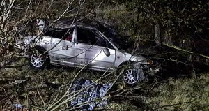 Karabük’te feci kaza! Evin bahçesine düştü