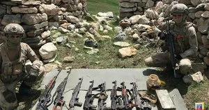 Faraşin Yaylasın’da gömülen mühimmatlar ele geçirildi