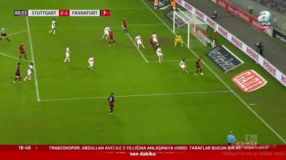 GOL | Stuttgart 2-1 Eintracht Frankfurt