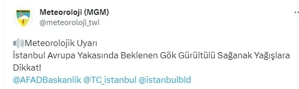 Son dakika | Meteorolojiden İstanbul için "sarı" uyarı: Gök gürültülü sağanak yağış geliyor - 1