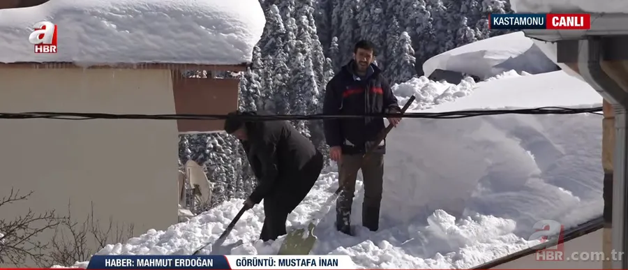 Görüntüler Sibirya’dan değil Türkiye’den! A Haber canlı yayınında şoke eden anlar 18