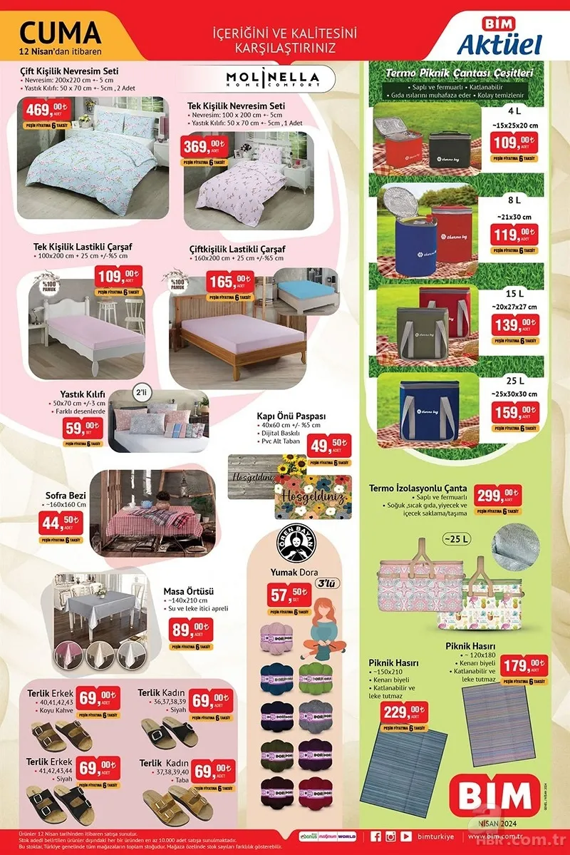 BİM 18 Nisan aktüel ürünler kataloğu yayınladı! BİM’e HP laptop, gölgelikli salıncak, buzluk termos uyguna satışa sunulacak 4