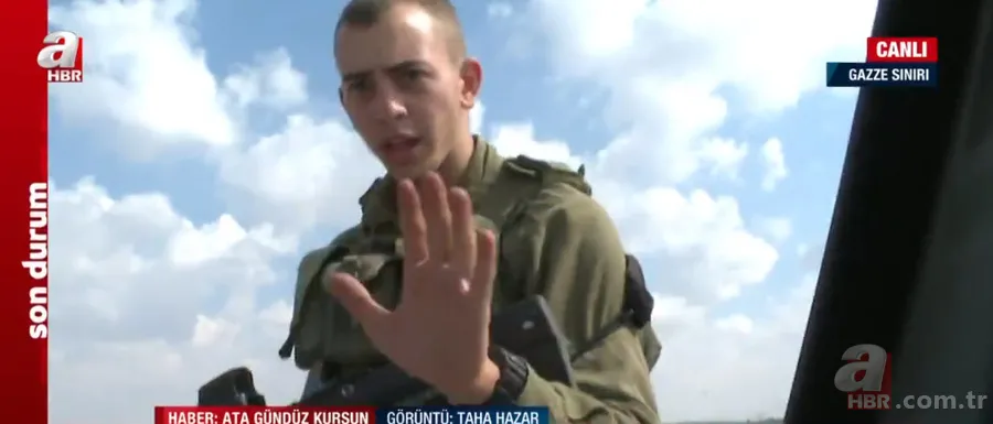 İsrail askerlerinden A Haber'e müdahale! Gazze'ye ölüm yağdırmaya gidiyorlar 21