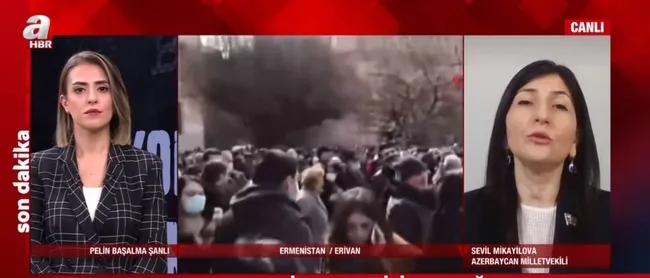 Ermenistan'da darbe girişimi sonrası sokaklar karıştı! Azerbaycan milletvekili Sevil Mikayilova A Haber’de değerlendirdi - 1