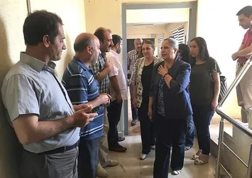 Taziye evinde Gülten Kışanak'a şok