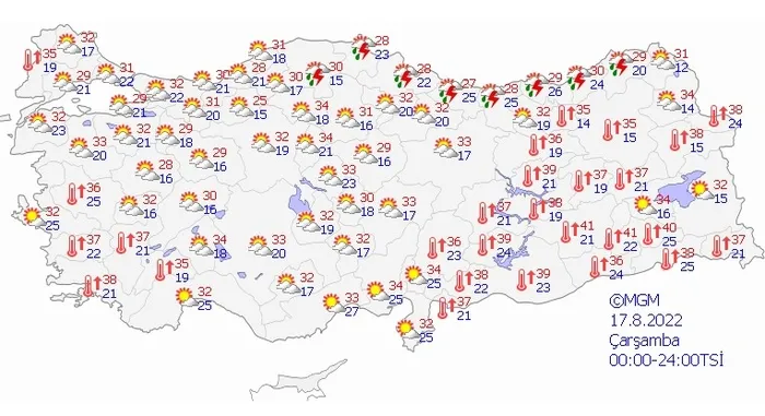 Meteoroloji SON DAKİKA uyardı! 13 Ağustos 2022 İstanbul Ankara İzmir... Şiddetli yağmur geliyor | Yarın hava nasıl olacak? - 10