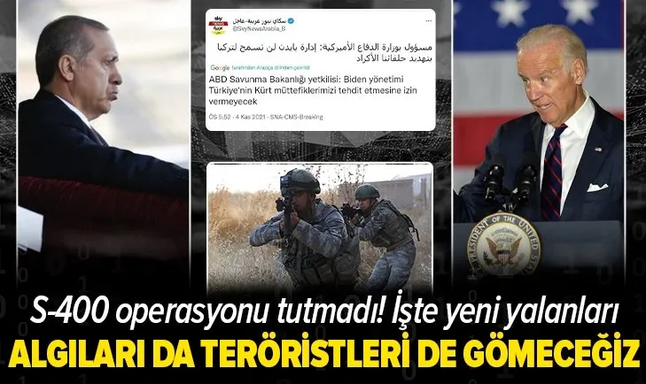 ABD Türkiye’nin operasyonuna izin vermeyecek! Sky News Arabia’dan yeni algı operasyonu