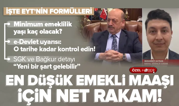 EYT’nin formülleri! İşte en düşük emekli maaşı...