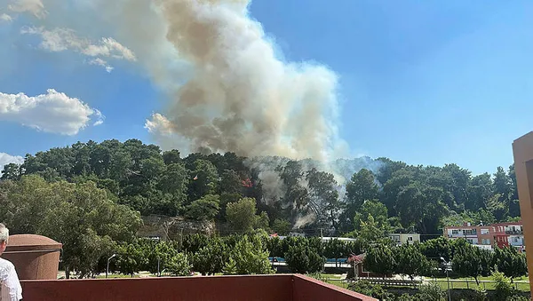 Son dakika | Antalya'da korkutan orman yangını - 3