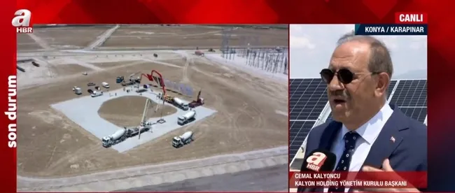 Karapınar GES'te ilk faz tamamlandı! En büyük güneş enerjisi yatırımı uzaydan bile görünüyor - 4