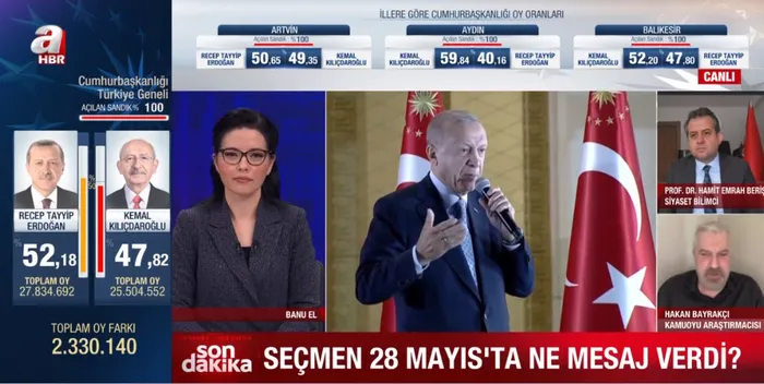 Kamuoyu Araştırmacısı Hakan Bayrakçı’dan A Haber’de çarpıcı CHP seçmeni analizi: Erdofobi içindeler...