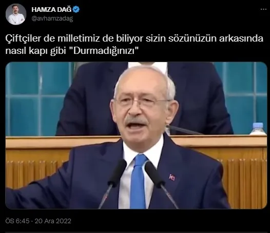 ak-partiden-chpye-traktor-gondermesi-kilicdaroglunun-tutmadigi-o-sozu-video-oldu-milletimiz-biliyor-1671555488510.jpg AK Parti'den CHP'ye 'traktör' göndermesi! Kılıçdaroğlu'nun tutmadığı o vaadi video oldu: Milletimiz biliyor - 2