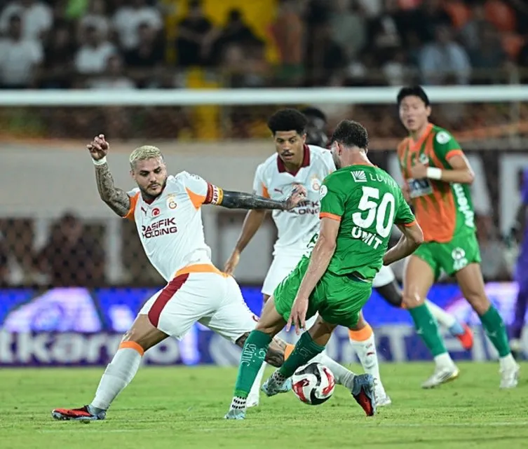 Alanyaspor - Galatasaray maçı sonrası sert sözler: