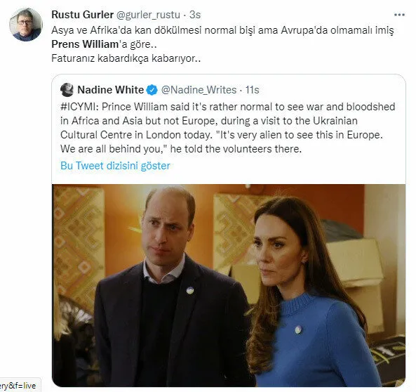 Prens William'dan skandal Ukrayna açıklaması: Afrika ve Asya'da kan dökülmesine alışkınız bunu Avrupa'da görmeye yabancıyız - 5