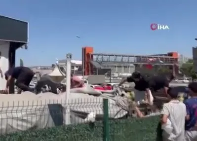 Bedava karpuzu duyan geldi