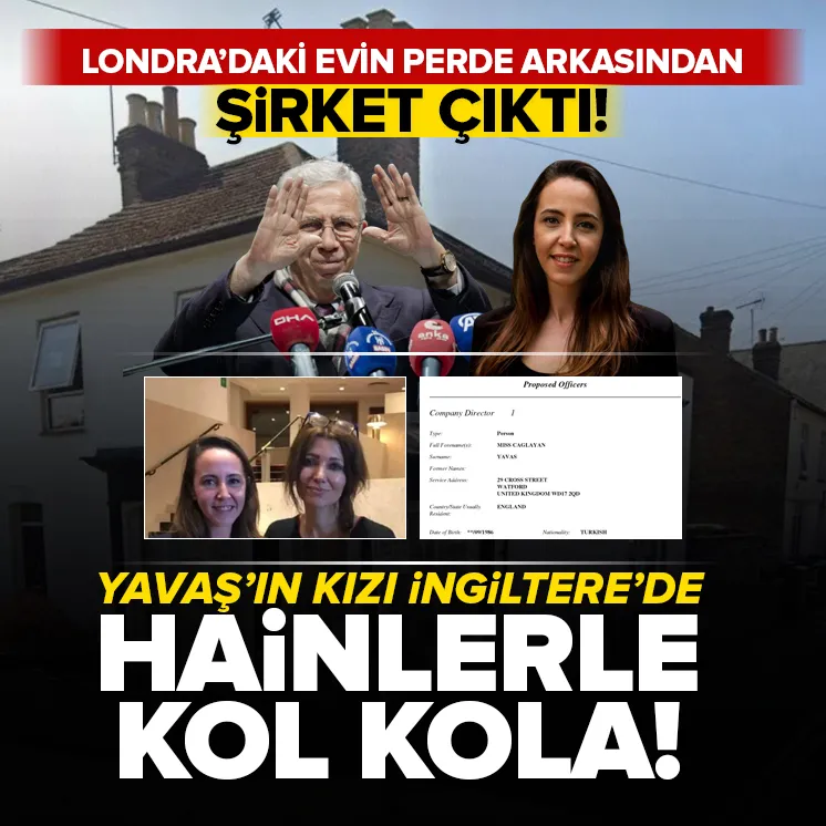 Yavaş’ın İngiltere’deki kızının hainlerle görüntüsü ortaya çıktı!