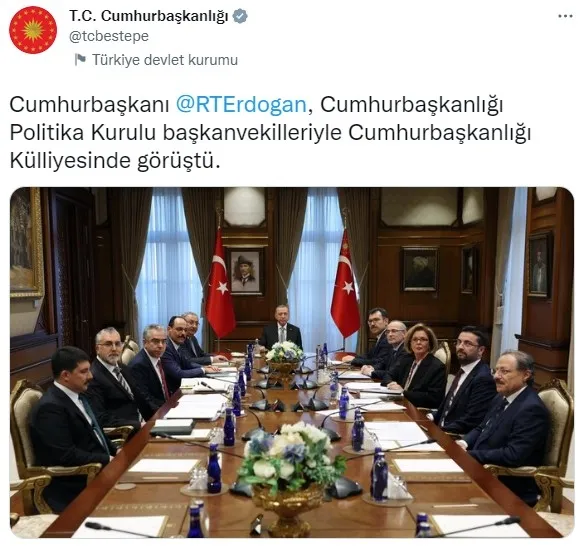 baskan-erdogandan-cumhurbaskanligi-politika-kurulu-baskanvekilleriyle-onemli-zirve-1672153116435.jpg Başkan Erdoğan'dan Cumhurbaşkanlığı Politika Kurulu başkanvekilleriyle önemli zirve - 1