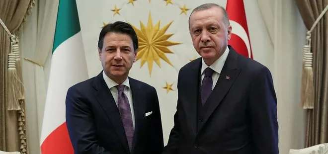 Başkan Erdoğan, İtalya Başbakanı Conte’yi kabul etti